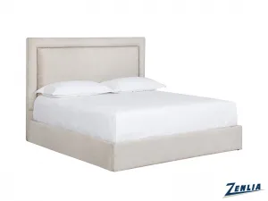 Nyl King Upholstered Bed - Taupe
