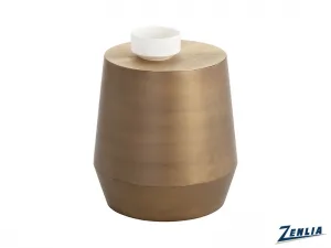 Cree Side Table- Antique Gold