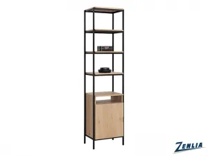Ambro Small Bookcase - Rustic Oak