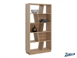 Jud Bookcase - Rustic Oak