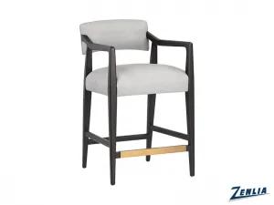 Keag Grey Counter Stool