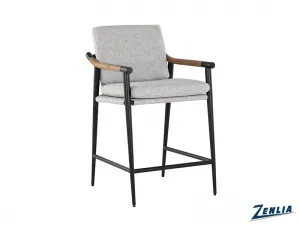 Mead Counter Stool - Fog