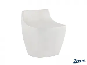 Ledge Counter Stool - White
