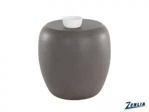 Ioli End Table - Grey