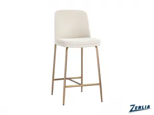 Zek Counter Stool - Ivory
