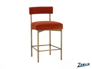 Sen Counter Stool - Rust