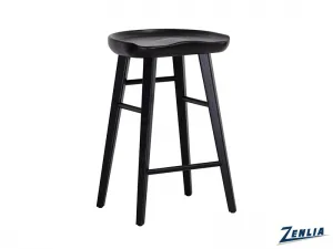 Domin  Counter Stool- Black