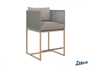 Cre Counter Stool - Taupe