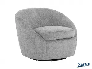 Bli Swivel Lounge Chair - Grey