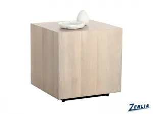 Frez End Table - Light Oak