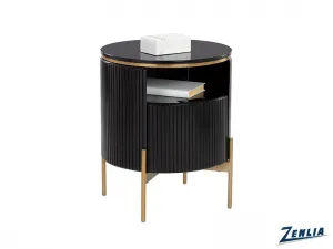 Palo End Table - Black