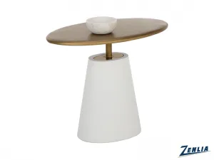 Kad Side Table - White