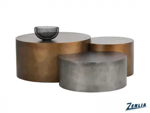 Neo Coffee Table - Antique Brass