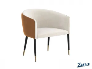 Ash Lounge Chair - Gold