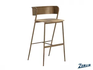 Kean Barstool - Brass