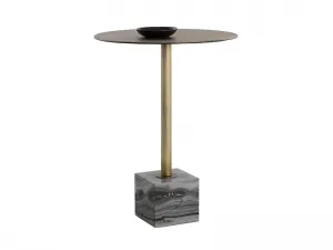 Kat Counter Table - Grey Marble
