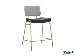 Brin Counter Stool - Gold