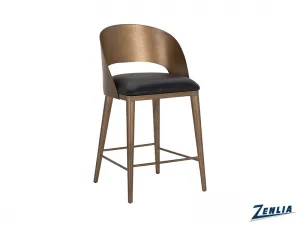 Dezi Counter Stool - Brass
