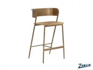 Kean Counter Stool - Gold