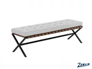 Ken Light Grey Bench