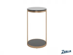 Benj End Table - Brass