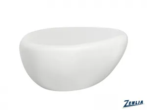 Corv Small Coffee Table - White