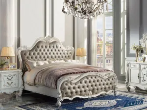 Versa II Upholstered Queen Bed - Vintage Grey