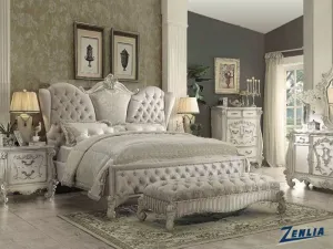 Versa Queen Bed - Ivory