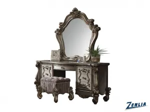 Versa Vanity Desk - Antique Platinum