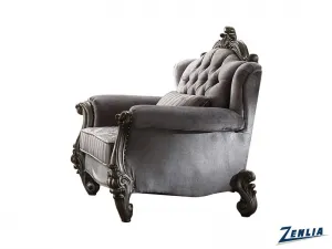 Versa Hump Back Chair - Antique Platinum