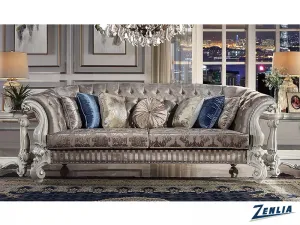 Versa Straight Sofa - Bone White