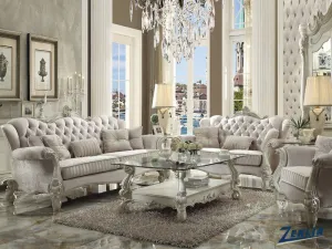 Versa Hump Back Sofa - Bone White