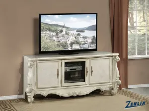 Versa TV Stand - Bone White