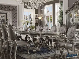 Versa Dining Table - Antique Platinum
