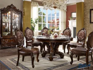 Versa Round Dining Table - Cherry