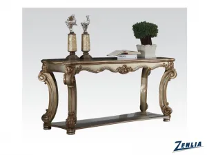 Vendo Accent Table - Gold Patina