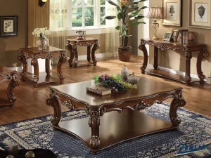 Vendo Wide Coffee Table W/Shelf - Cherry