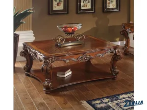 Vendo Coffee Table W/Shelf - Cherry