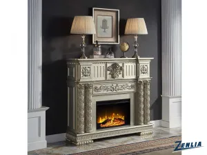 Vendo Fireplace- Gold Patina