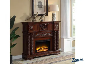 Vendo Fireplace- Cherry