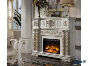 Vendo Fireplace - Antique Pearl