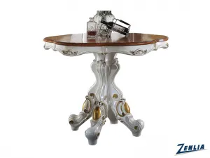 Picar Counter Height Table - Antique Pearl