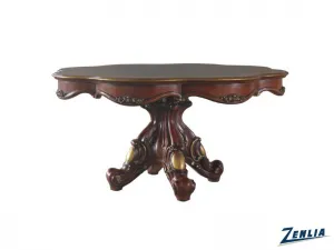 Picar Round Dining Table - Honey Oak