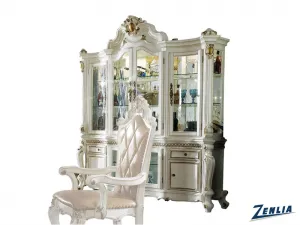 Picar Buffet & Hutch - Antique Pearl