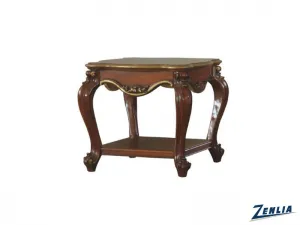 Picar End Table - Honey Oak
