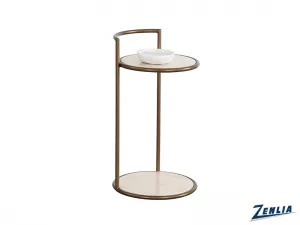 Parg Side Table - Bronze