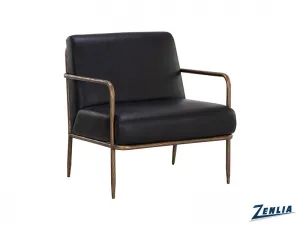 Lath Loung Chair- Charcoal