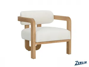 Madro Loung Chair - Rustic Oak