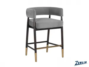 Calle Counter Stool - Grey