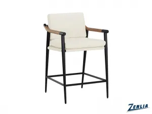 Mead Counter Stool - Ivory
